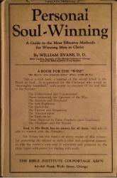 Personal Soul-Winning: Cover