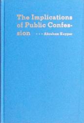 Implications of Public Confession: Cover