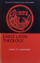 Early Latin Theology: Cover