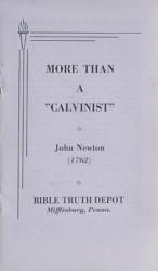 More Than a "Calvinist": Cover