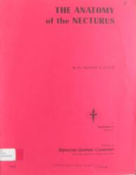 Anatomy of the Necturus: Cover