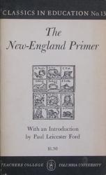 New-England Primer: Cover
