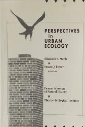 Perspectives in Urban Ecology: Cover