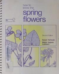How to Know the Spring Flowers: Cover