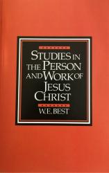 Studies in the Person and Work of Jesus Christ: Cover