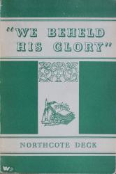 "We Beheld His Glory": Cover