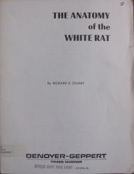 Anatomy of the White Rat: Cover
