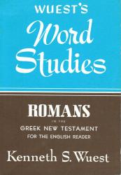 Word Studies: Romans: Cover