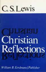 Christian Reflections: Cover