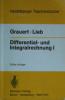 Differential-Und Integralrechnung 1. :Cover