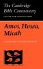 Amos, Hosea, Micah: Cover