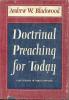 Doctrinal Preaching for Today: Cover