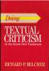 Doing Textual Criticism: Cover
