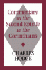 Commentary on the Second Epistle to the Corinthians: Cover