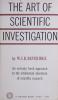 Art of Scientific Investigation: Cover