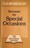 Sermons for Special Occasions: Cover