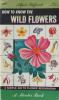 How to Know the Wild Flowers: Cover
