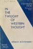 In the Twilight of Western Thought: Cover
