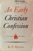 Early Christian Confession: Cover