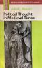Political Thought in Medieval Times: Cover