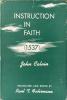 Instruction in Faith: Cover