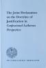 Joint Declaration of Justification in Confessional Lutheran Perspective: Cover