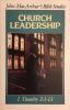 Church Leadership (John MacArthur's Bible Studies): cover