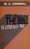 Why I Preach That the Bible Is Literally True: Cover