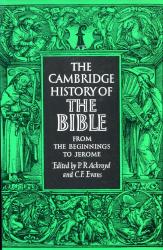 Cambridge History of the Bible, Volume 1: Cover