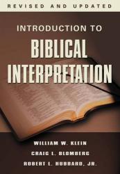 Introduction to Biblical Interpretation: Cover