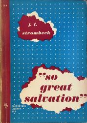 "So Great Salvation": Cover