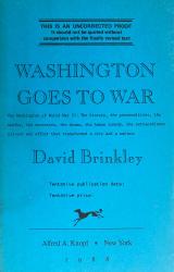 Washington Goes to War: Cover