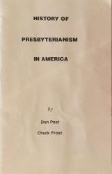 History of Presbyterianism in America: Cover