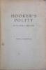 Hooker's Polity in Modern English: Cover