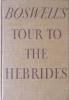 Boswell's Tour to the Hebrides: Cover