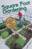 Square Foot Gardening: Cover